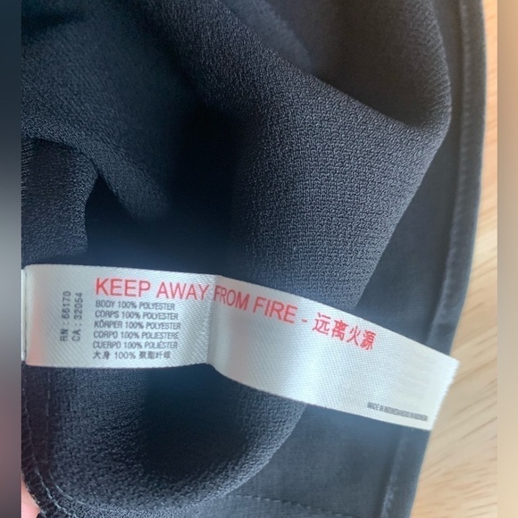 Anthropologie Daily Practice Black Open Back Blouse Size Small - Picture 10 of 13